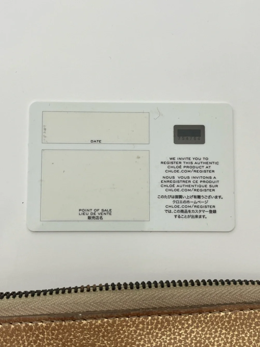 Vintage Chloé Zip Around Continental Wallet